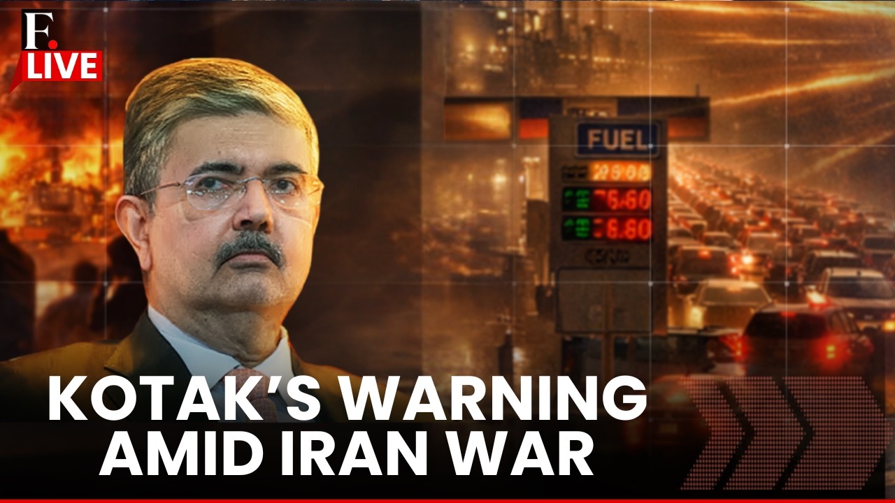 Indian Banker Uday Kotak Warns Over Iran War, Backs PM Modi | Vantage LIVE | Firstpost