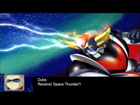 Super Robot Wars Z - Grendizer All Attacks (English Subs)