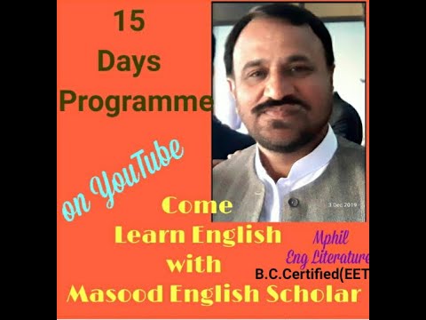 Lecture on importance of speaking same language