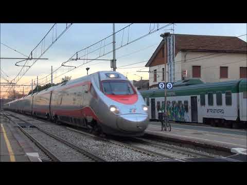I SALUTI DELLA VECTRON, DEL FRECCIARGENTO E DEL TILO A CARIMATE (CO) 29 - 12 - 2017