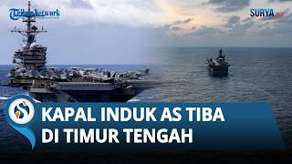 AS Tambah Kekuatan Militer di Timur Tengah, Kapal Induk USS George HW Bush Tiba di Timur Tengah