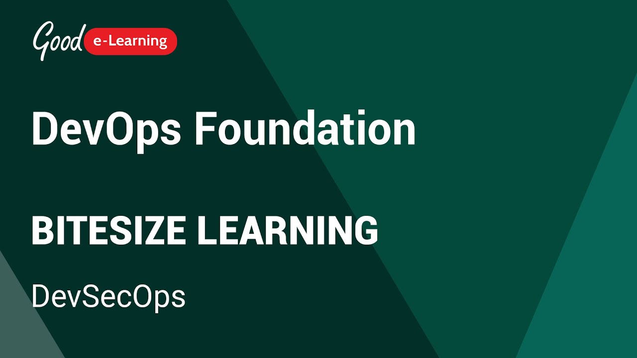 DevOps Bitesize Learning: DevSecOps (DevOps tutorial)