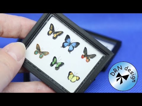 3D Mouth Frame Butterfly 1156