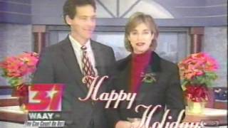 Happy Holidays | WAAY 31 | Bumper | 1997 | Huntsville Alabama
