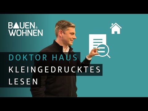 Hausbau - auf was ihr in Werkverträgen achten solltet