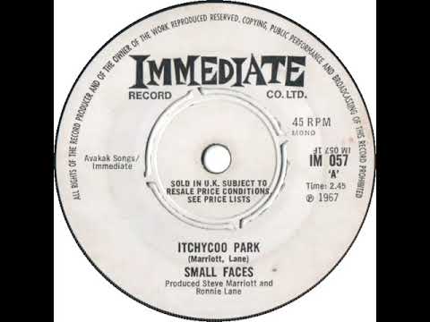 UK New Entry 1967 (201) Small Faces - Itchycoo Park
