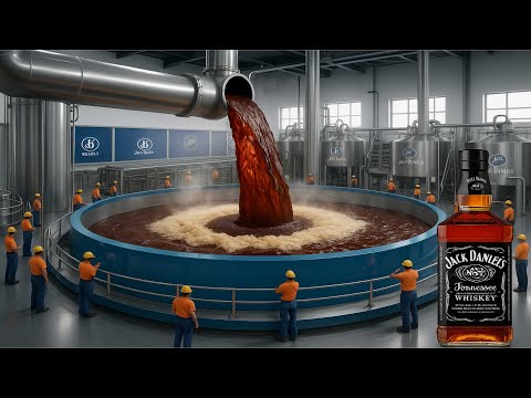 “How Jack Daniel’s Tennessee Whiskey Is Made Today | Inside the Billion-Dollar Factory”