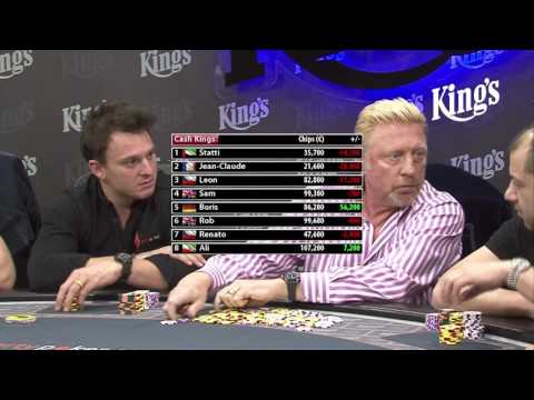 1/3 Cash Kings NLH €100/€200 with Boris Becker