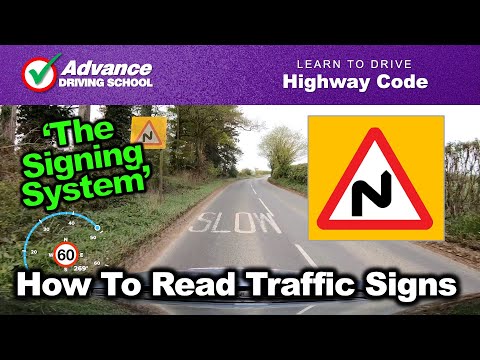 How To Read Traffic Signs  |  Highway Code
