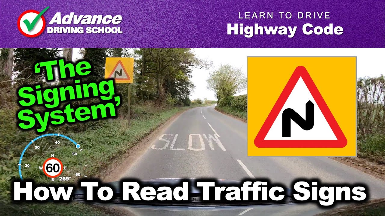 How To Read Traffic Signs  |  Highway Code