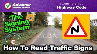 How To Read Traffic Signs  |  Highway Code