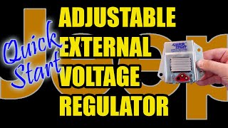 Adjustable External Voltage Regulator Installation - Jeep / Dodge / Chrysler