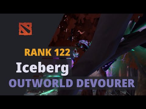 Iceberg (Rank 122) plays Outworld Devourer Dota 2 Full Game
