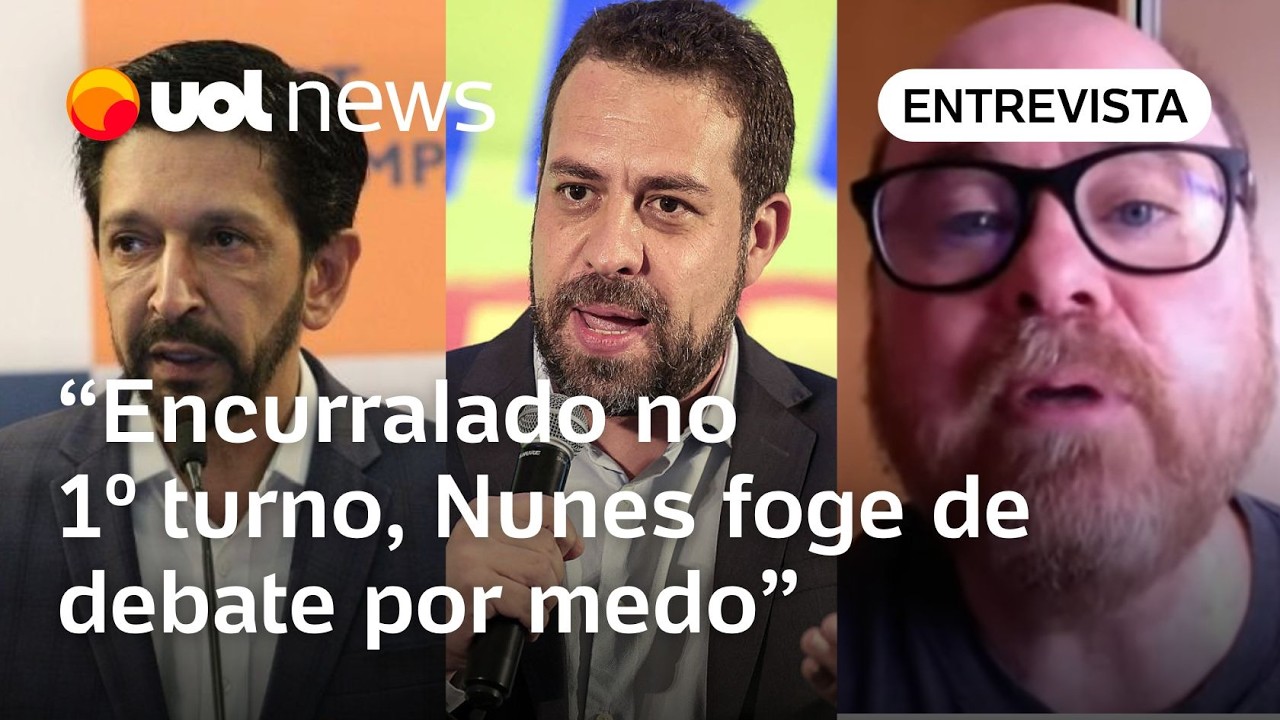 Ricardo Nunes joga pelo empate e 'foge' de debate por medo de novo desempenho ruim | Abrucio
