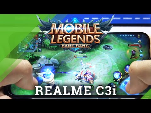 Realme C3i - Game Test: * Mobile Legends