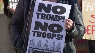 Protesters rally against Sec. Kristi Noem's visit to Twin Cities