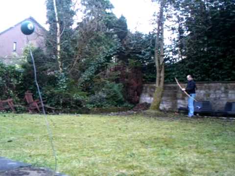 Archery; balloons balls and candles