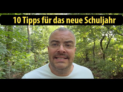 10 tips for the new school year – how to get off to a good start!