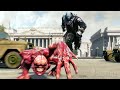 El domador de Lickers vs.Tyrant | Resident Evil - Infierno | Clip en Español