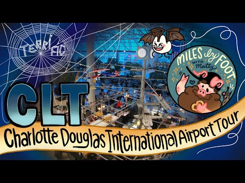 Charlotte Douglas International Airport - CLT - Complete Airport Tour