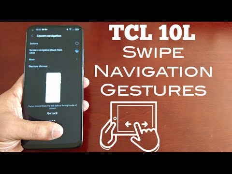 TCL 10L Swipe Navigation Gestures Lets Take A Look👀