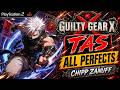 TAS Guilty Gear X Chipp Zanuff All Perfects PS2