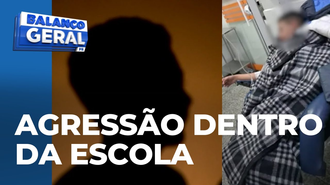 Estudante de 11 anos tem nariz quebrado após apanhar de dois adolescentes em colégio estadual
