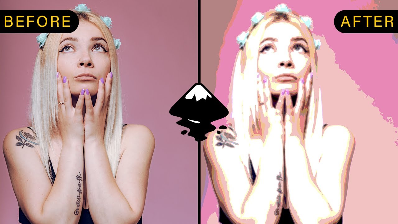 Posterization Effect in Inkscape