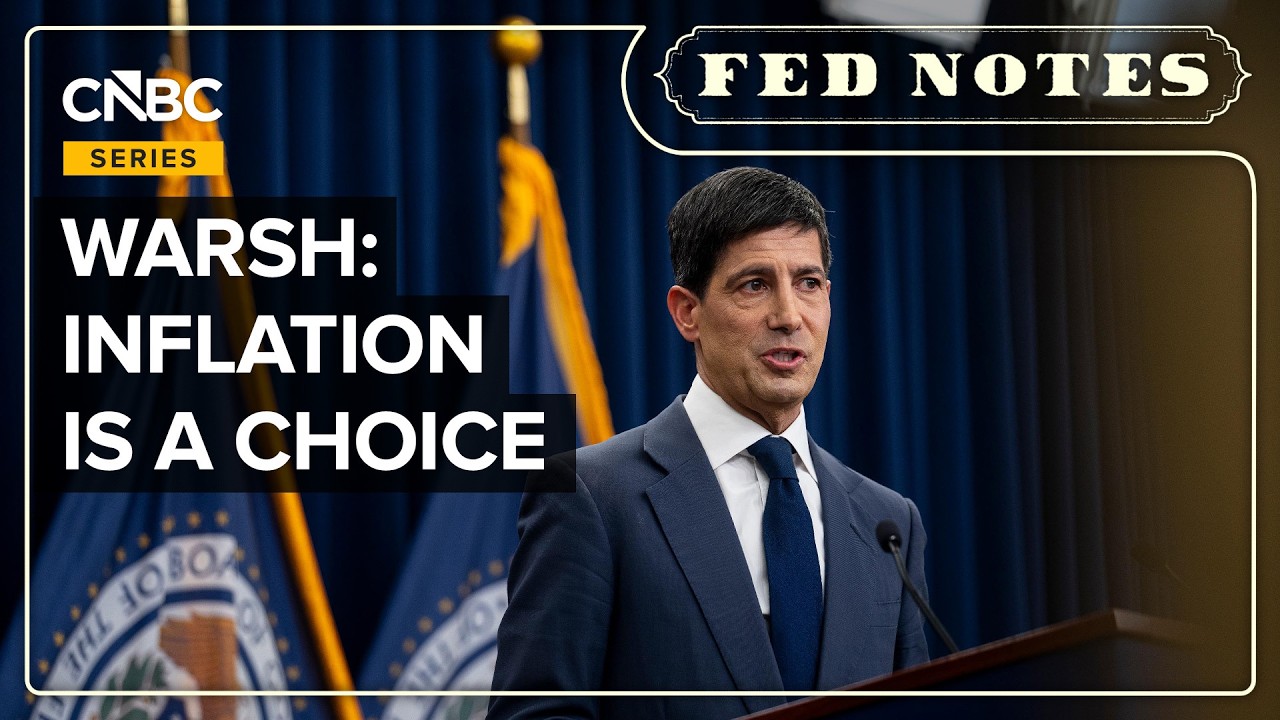 Why Fed Chairman Warsh Says 'Inflation Is A Choice'