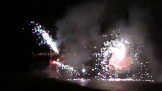 Feuerwerk zur Feier von 100 Jahren Schiller-Gymnasium