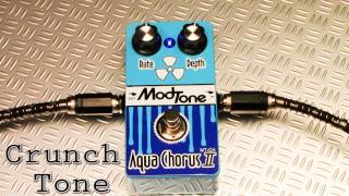 Video thumbnail for ModTone Aqua Chorus II Pedal by Modtone Effects