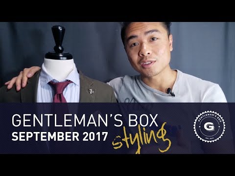 Styling The September 2017 Gentlemans Box | GENTLEMAN WITHIN