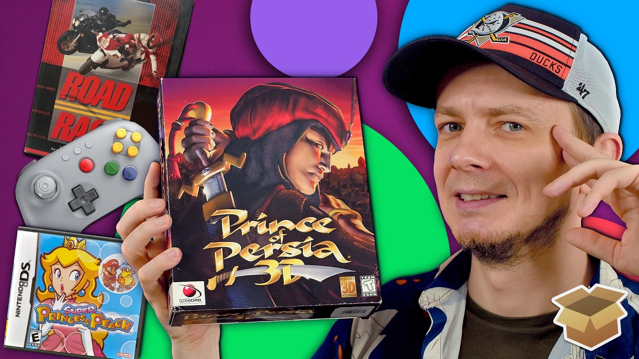 Prince of Persia 3D! PS2 HDD, 8BitDo, ретро и современные игры — Большая Распаковка!