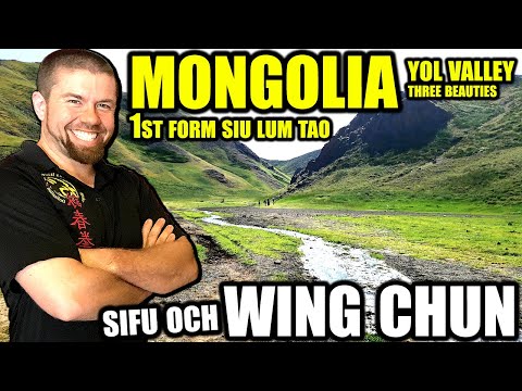 1st Form Wing Chun Siu Lum Tau - Yol Valley, Mongolia - by Sifu Och Wing Chun Kung Fu
