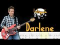 Led Zeppelin - Darlene (Bass Tabs & Tutorial) By John paul jones