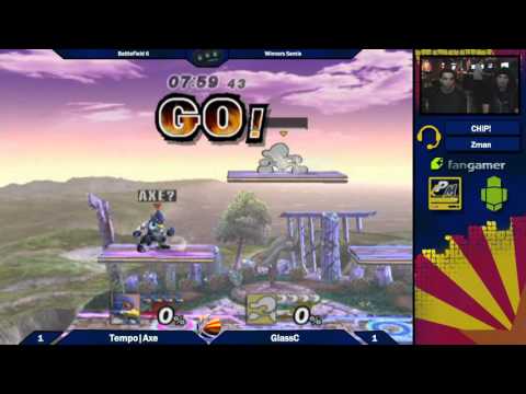 BF6: Tempo|Axe (Falco,Marth) vs Glass C (GnW) Winners Semis