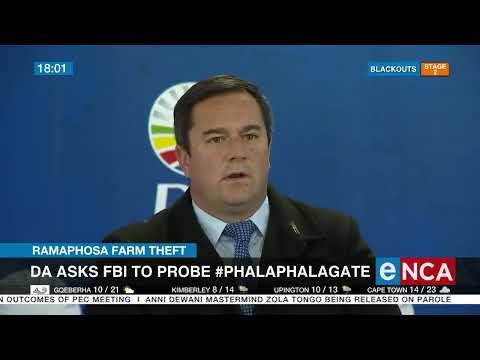 Ramaphosa Farm Theft DA asks FBI to probe PhalaPahalaGate