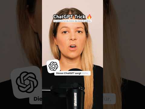 ChatGPT Prompt 🔥 so you always get the best result 🎉 #chatgpt