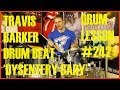 Cool Travis Barker Blink 182 Drum Beat Drum Lesson 242