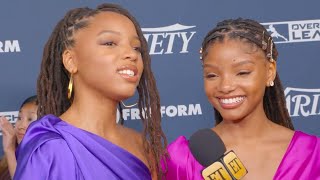 Halle Bailey Spills on Little Mermaid (Exclusive) video