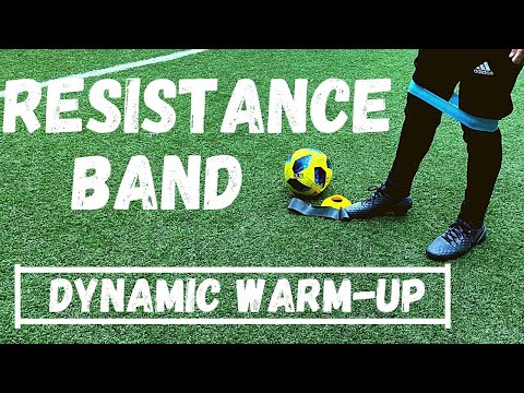 Resistance Band Exercises For Football/Soccer | Dynamic Warm-Up 2021