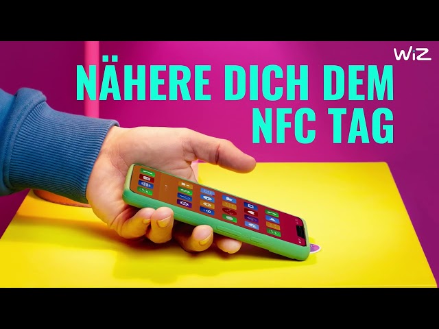 Video Teaser für WiZ NFC Tag - Steuere Dein Licht noch smarter