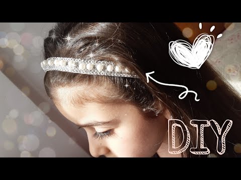 DIY|Deamond  headband easy tutorial