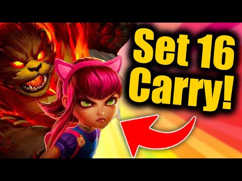 6 Bruiser Comp with 5 Cost Meta Carry | Annie, Zillan, Senna, Volibear, Ornn | TFT Set 16 Gameplay