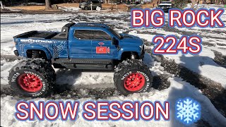 Big Rock 224s Snow Session ❄️