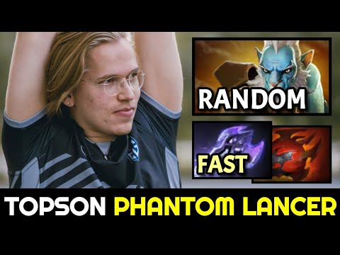 TOPSON Phantom Lancer — Random Pick vs Counter Ember Spirit Dota 2