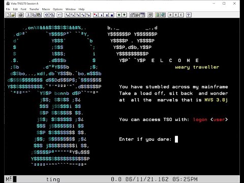 Change the MVS VTAM logon screen - M194