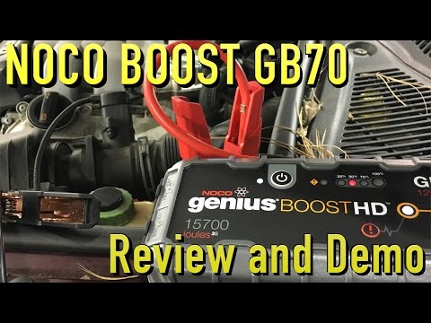 NOCO Genius Boost HD GB70 Jump Starter ~ Review