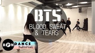 Download lagu BTS 'Blood Sweat & Tears' Dance Tutorial (Chorus) mp3