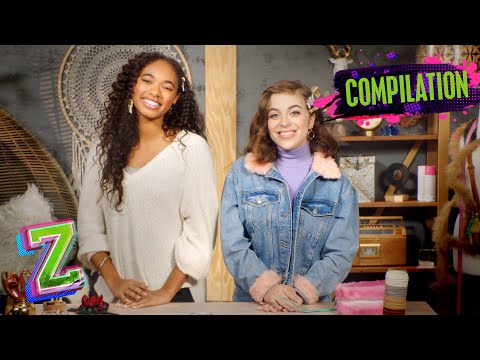 DIY & Crafts with Ariel Martin and Chandler Kinney! 🎨| ZOMBIES 2 | @disneychannelmusic